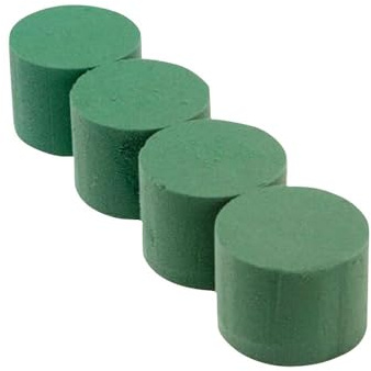10 x Oasis Ideal Round Cylinder Wet Foam for Florist Floral Craft Flowers Floristry Designs & Displays