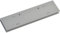 Glasklemmplatte TS 92, Glasstärke -10 mm, silber ; 1 Stück