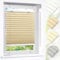 Victoria M. Easyfix Plissee Faltrollo ohne Bohren Plisseeanlage Klemmfix mit Klemmträger für Fenster und Türen, Größe: 70 x 120 cm, Farbe: Beige