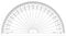 MINERVA Halbkreis Winkelmesser, Gon 200, 20 cm, transparent