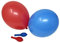 50 Luftballons je 25 rot & blau Qualitätsballons 27 cm Ø (Standardgröße B85)