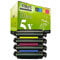 5X MWT kompatibel Toner für HP Laserjet Enterprise Color Flow MFP M 575 c ersetzt CE400A-03A 507A