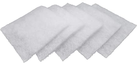 vhbw 5X Luftfilter G2 kompatibel mit Lunos Saphir Lüfter, Badlüfter, Ventilator, Lüftungsgerät - Weiß