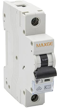 CABLEPELADO Interruptor Automático Magnetotérmico industrial CURVA C | 6kA | 1P | 25 A