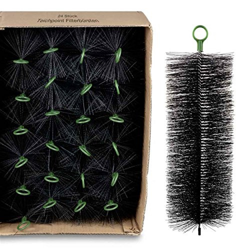 Wagner Green 24 Stück Filterbürsten, für Ihren Teichfilter und Koi Teich Filter (40x15 cm)