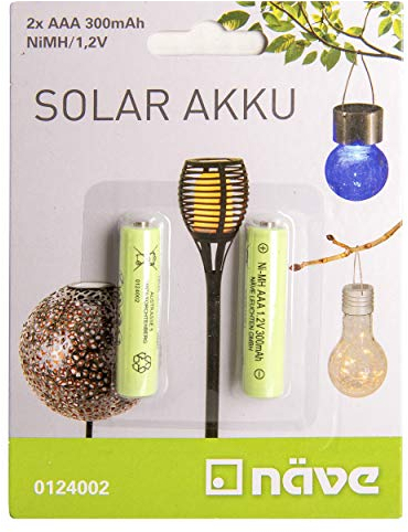 Näve Akku AAA NiMh 1,2 V/300 mAh 2er Set