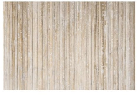 STOR PLANET Bamboo Cool Gips Teppich 120 x 180 cm, 100% Bambus, Hellbraun