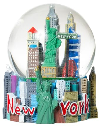 New York City The Big Apple Schneekugel, mehrfarbig, 80 mm