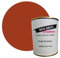 BOX DECO COULEURS Peinture carrelage et faïence murale à base de laque polyuréthane mono-composante aspect velours-satin Aqua carrelage - 750 ml / 7.5m², Rouge Terracotta