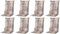 Madison 8 x 8 cm Luxus Hochlehner Auflage C 306, Annebeth Blue, Made IN Europe