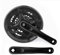 Guarnitura Singola in Lega di Alluminio da 170 mm per Bicicletta Mountain Road Bike, Guarnitura Unisex Adulto