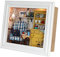 Atyhao DIY Puppenhaus Miniatur Kit Fotorahmen Mini Haus Kit Hängende Fotorahmen Kleine Dekoration für Zuhause Geburtstagsgeschenke
