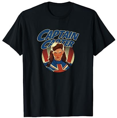 Marvel What If Captain Carter Mug Shot T-Shirt