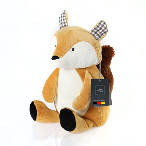 LILENO HOME Türstopper Tier als Fuchs - hochwertiger Kinderzimmer Türstopper als Boden Tür Stopper Sack - Tiere Stoff Türstopper Boden als Türstopper Sack mit Sandfüllung
