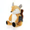 LILENO HOME Türstopper Tier als Fuchs - hochwertiger Kinderzimmer Türstopper als Boden Tür Stopper Sack - Tiere Stoff Türstopper Boden als Türstopper Sack mit Sandfüllung