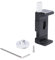 NICEYRIG T5 T7 SSD Mount Bracket SSD Holder with Cold Shoe 1/4 Thread, Adjustable Mouth 57mm-77mm SSD Phone Powerbank Holder Mount Applicable for BMPCC 4K 6K Pro Z Cam - 477