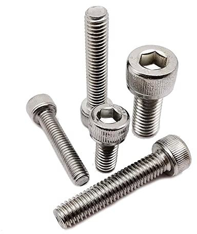 M1.4 50pcs,3mm,A2-70 304 Acero inoxidable Allen Hexagonal hexómetro HEX Tornillo de tornillo
