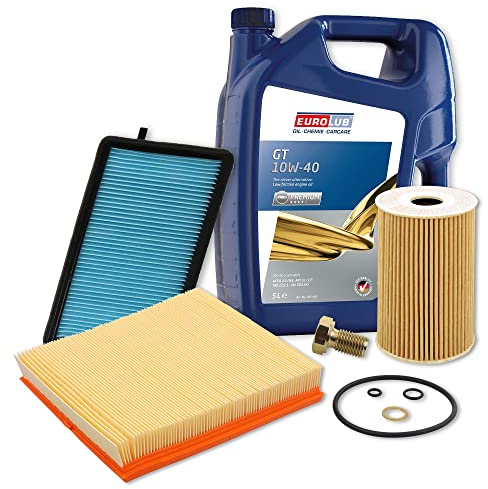 BESTPRICE ATP Inspektionspaket Filterset mit 1x Ölfilter, 1x Luftfilter, 1x | Kompatibel mit: BMW 3, 3 Cabriolet, 3 Coupe, 3 Touring