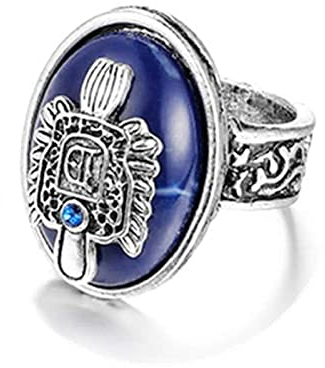 Zaky The Vampire Schmuck Damon Ringe Vampir Elena Gilbert Öffnung Eisenkraut Medaillon Anhänger Halskette (J)