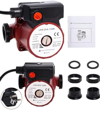 Pompa di Circolazione per Acqua Domestica Acqua Calda -Freddaad Alta Pressione 50 L/min, 6 M, 220v, Alta Pressione