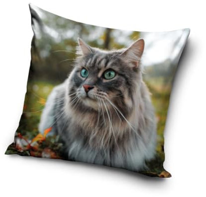 Katzen Baby Motiv Kissenhülle Kissenbezug 40x40 cm (PNL231191)