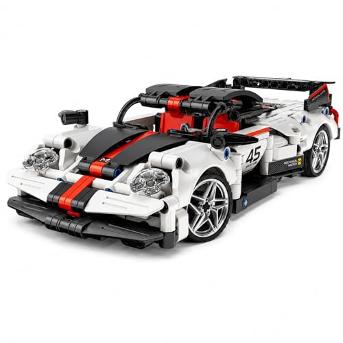 iM.Master - Coche Teledirigido GT - Bloques de Construcción Adultos y Niños - Maqueta de Coche Technic - Coche RC App y Mando - 476 Piezas - 1:18 - Juegos Educativos Stem - Maqueta para Construir