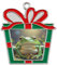 Weihnachtsschmuck aus Legierung, niedlicher Frosch-Druck, Weihnachtsschmuck, beste Freundin, Freund-Ideen