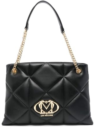 Love Moschino BORSA PU EMBOSSED NERO