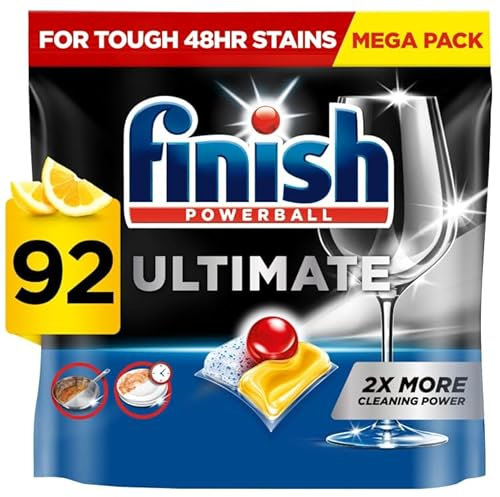 Finnish Ultimate All-In-One Dishwasher Tablets 92pk - Lemon