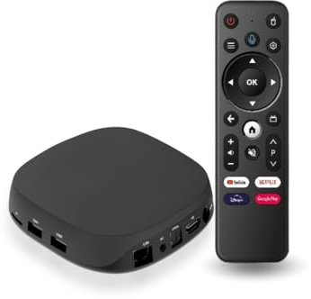 Box Android BSL Meta C3 Android 12 | HDMI 2.0 | 2GB RAM 16GB ROM | WiFi 6 Dual Band 2.4/5Ghz | BT 4.2 | 4K HDR AV1 | USB 2.0 e RJ45.