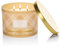 M&SENSE Duftkerze Groß Goldene Feige|Duftkerze im Glas mit 3 Dochten|330g Natürliche Soja-Kerze Duftkerzen|65 Stunden Brenndauer|Kariertes Design Duftkerze Geschenk|Elegant Candle Gift
