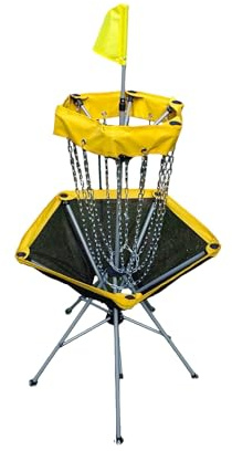 Lightweight Portable Travel Basket With Carry Bag, 8kg, Disc Golf Basket Target