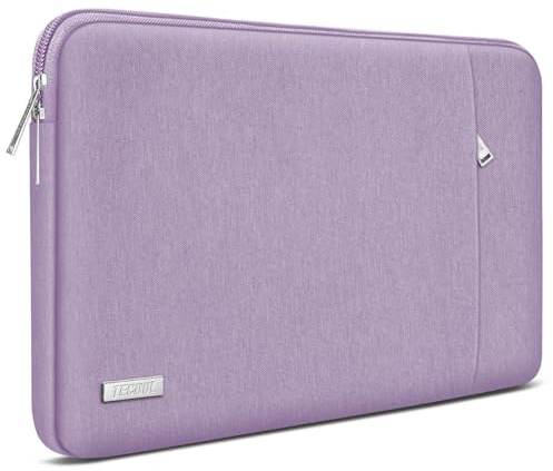 TECOOL Custodia PC 16 Pollici Per Laptop, Porta Notebook 16 Pollici Per MacBook Pro 16 M4 M3 M2 M1 2024 2023 2021 2019,16 Lenovo Thinkbook Dell HP Protettiva Porta PC Computer 16,Viola
