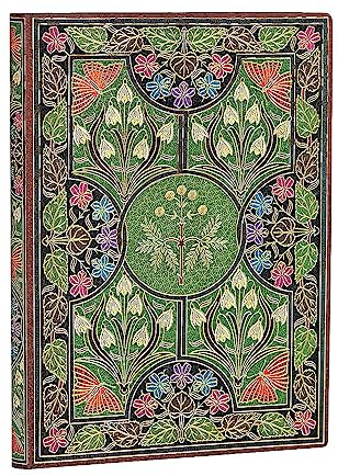 Paperblanks Blühende Poesie Notizbuch Midi Flexi Liniert, 176 Seiten (Flexis), Midi (180 x 130): Lined Midi