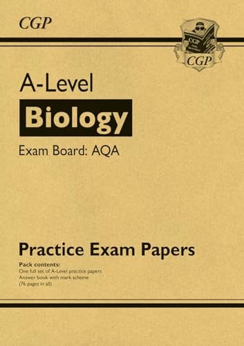 A-Level Biology AQA Practice Papers: for the 2026 and 2027 exams (CGP AQA A-Level Biology)