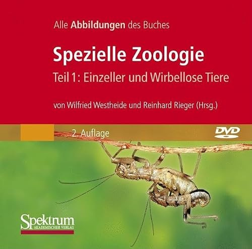 Spezielle Zoologie.Tl.1,CD-ROM: Einzeller und Wirbellose Tiere. Alle Abbildungen des Buches