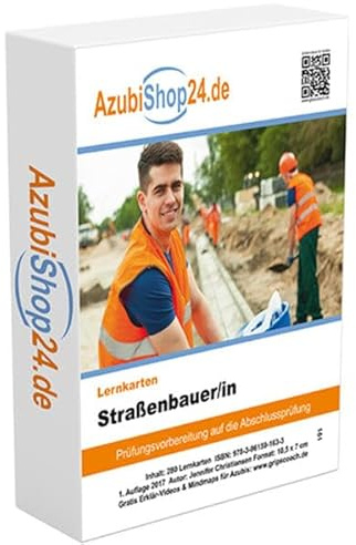 Prüfung Straßenbauer Prüfungsvorbereitung Lernkarten: Prüfungsvorbereitung auf die Abschlussprüfung