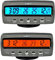 Itian LCD Automotive Elektronische Uhren, Auto Innen und Außen Thermometer, Spannungsüberwachung, Wecker, Multifunktionstisch