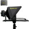 Glide Gear TMP 500 Universal Video Camera Tripod Teleprompter 15mm Rails w/Carry Case Black