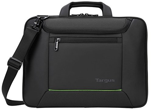 Targus Balance EcoSmart Case Designed For Business Professional And Commuter Fit Up To 14-Inch Laptop Briefcase, Black (TBT925EU)