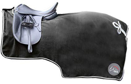 HKM Nieren Fliegendecke Schwarz 165