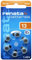 Renata Hörgerätebatterien Nr. 13 orange P13 PR48 ZL2 im 6er Blister