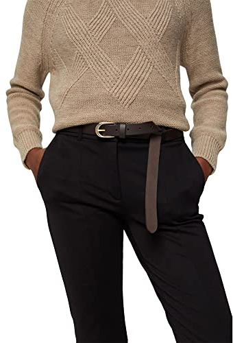edc by Esprit Accessoires Damen 101CA1S303 Gürtel, 200/DARK BROWN, 100