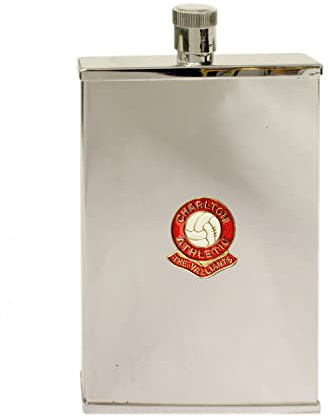 Charlton Athletic Football Club Slim Pocket Flask