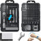 FANACAN 160in1 Precision Screwdriver Set, Magnetic Small Screwdriver Set, Electronic Repair Tool Kit, Compatible with iPhone, MacBook, Laptop, PC, Tablet, Phone, Computer, PS4, PS5, Switch (Grey)