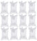 FUNOMOCYA 30pcs Filling Bag Laptop Pillow Portable Pillow Plastic Packaging Air Pillow Cushion Shipment Wrap Air Cushion Practical Air Bag Packaging Air Bag Inflatable Pillow