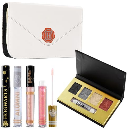 Harry Potter Maquillage Fille Kit - Coffret de Maquillage Cadeau Ado Fille Femme (Beige Lettre)