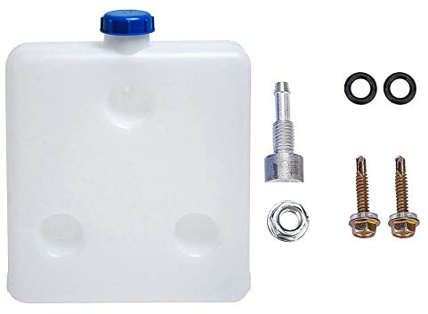 Wlauqueta 10L Petróleo Crudo Aire Calefacción Estacionamiento Tanque Combustible Bidón de Gasolina Almacenamiento Camping-Car Tanque Accesorios de Calefacción Autónoma