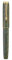 Hongdian A7 Stabilized Wood Fountain Pen, Extra Fine Nib Chinese Knot Carving Handcraft Pen with Converter and Metal Case Set (Grass Green)