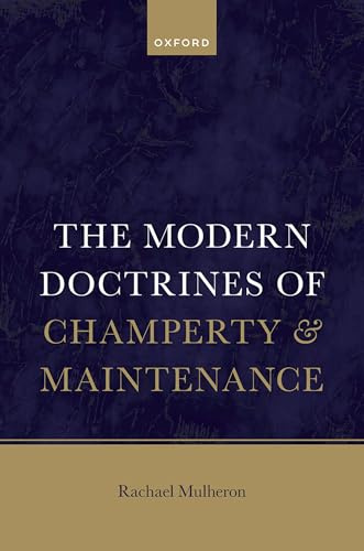 MODERN DOCTRINES OF CHAMPERTY & MAINTENANCE CLOTH
